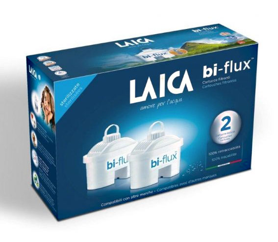 Cartuse filtrante Laica Bi-Flux - 2 buc.