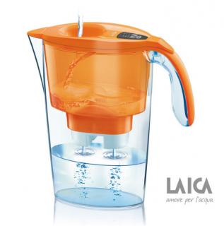 Cana filtranta de apa Laica Stream Orange