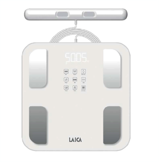 Cântar Smart compoziție corporală Body Composition Laica PS7126, 180 kg, 30 parametri